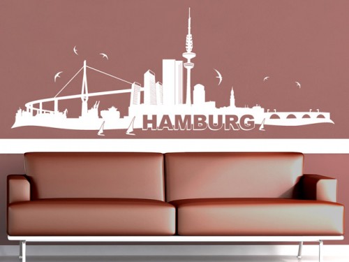 Wandtattoo Hamburg
