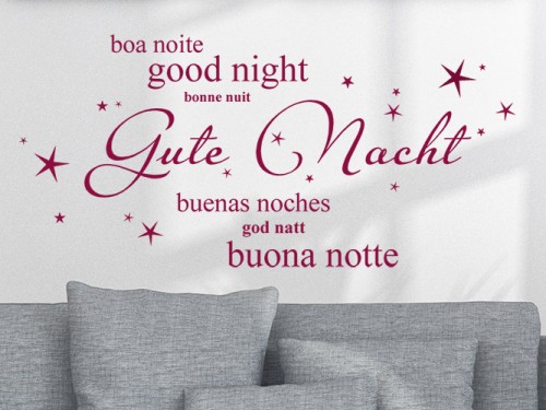 Wandtattoos fürs schlafzimmer wandtattoo sprüche über dem bett