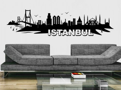 Wandtattoo Istanbul