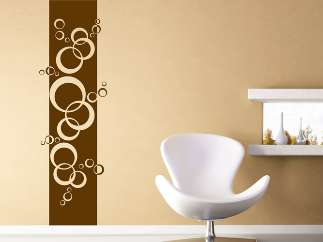 Wandtattoo banner kreisdekor bei homesticker.de Kreativ streichen
