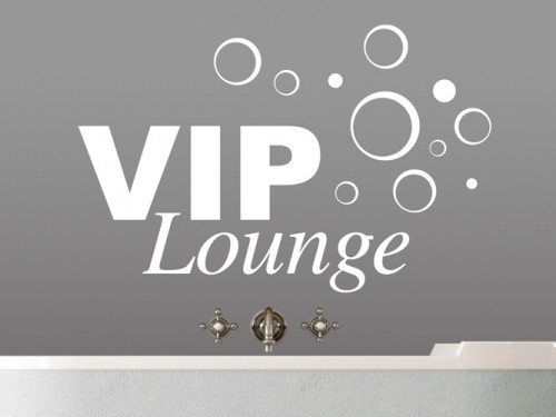 Wandtattoo Vip Lounge