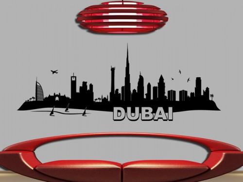 Wandtattoo Dubai