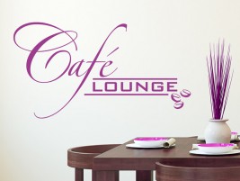 Wandtattoo Moderne Café Lounge
