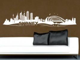 Wandtattoo Skyline Sydney
